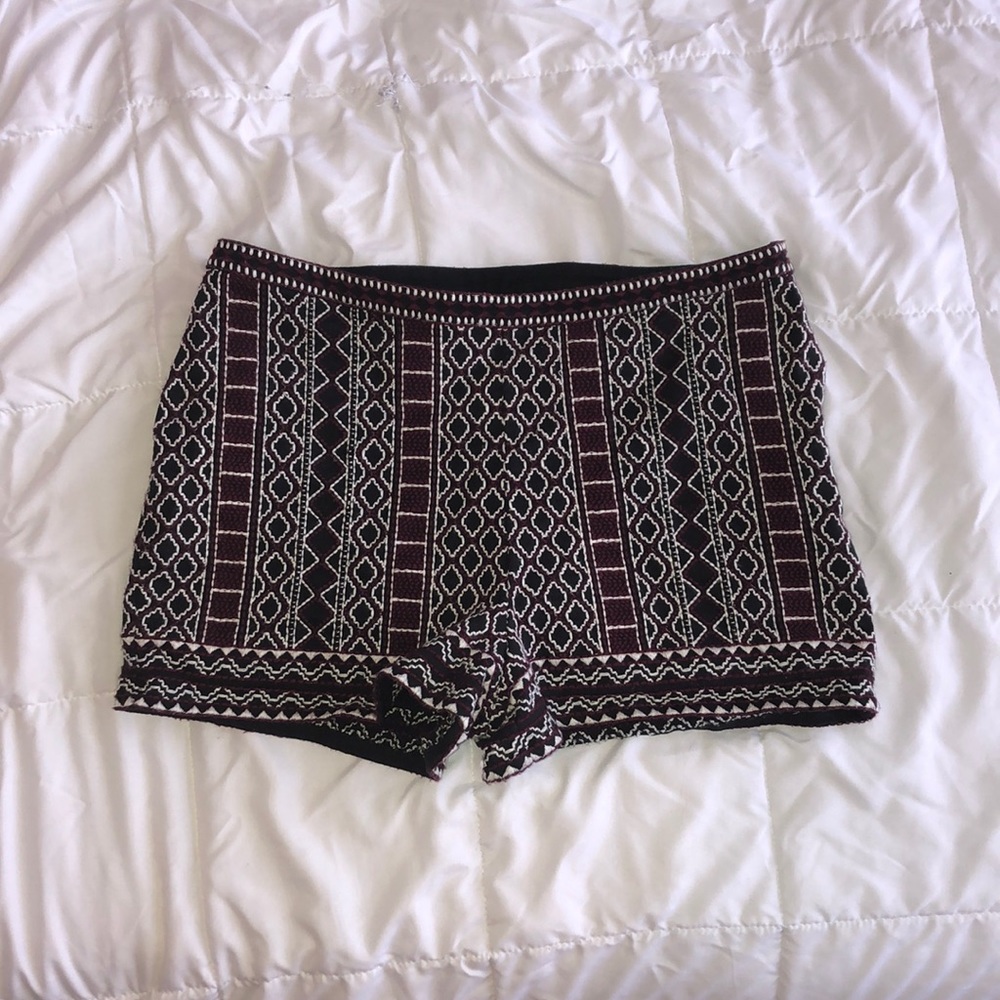 High waisted booty shorts